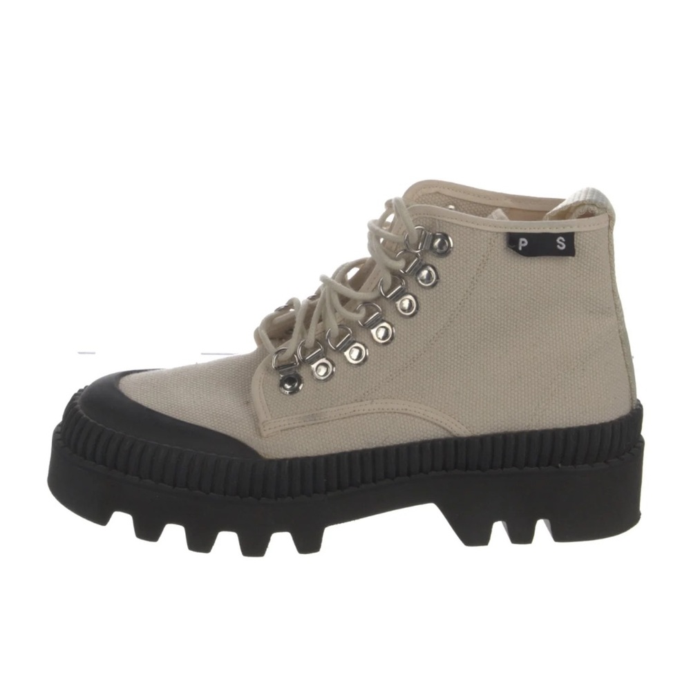 PROENZA SCHOULER
Canvas Printed Combat Boots